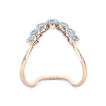 Load image into Gallery viewer, Vancki Diamond Ring, 14k Solid Gold, Natural Diamonds, Cocktail Ring, , Wedding Jewelry Gift For Her