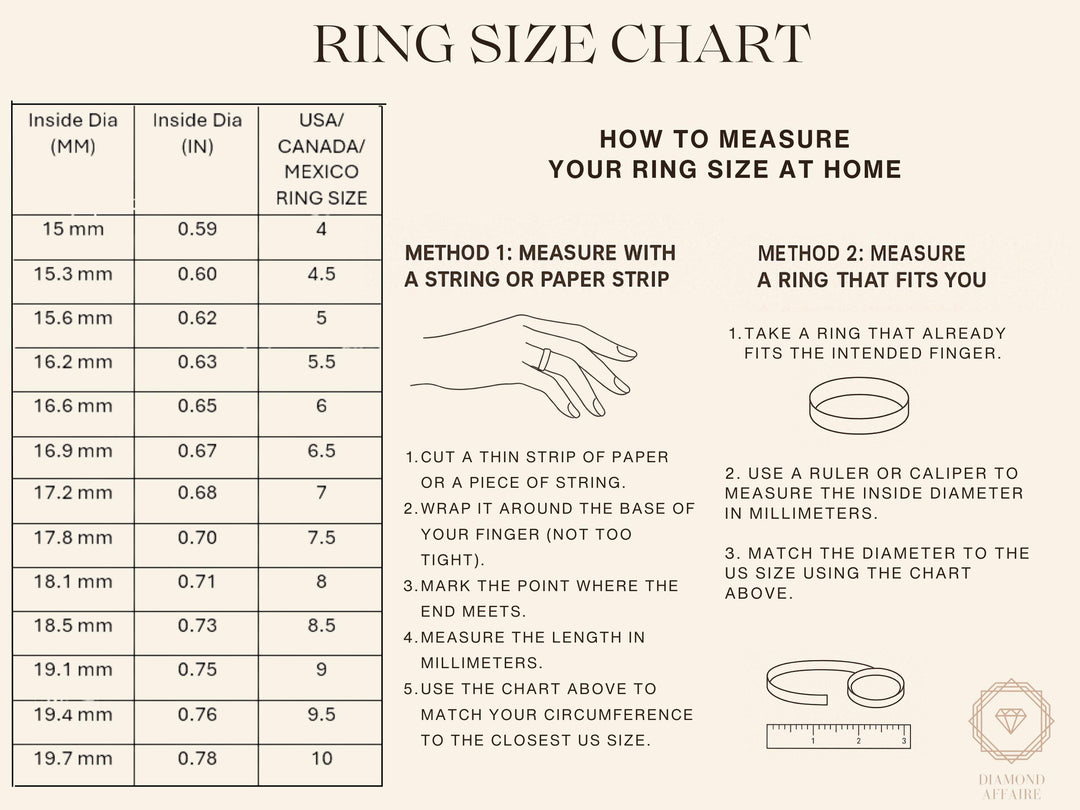 Round & Baguette Natural Diamonds Ring, 14k Solid Gold, Double Band Eternity Ring, Halo Bezel Set Band, Double Layer Ring, Gift For Her