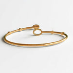 Load image into Gallery viewer, Ellipse Dual Styling Diamond Bracelet, 14k Solid Gold, Natural Diamonds, Mother Of Pearl, Gift For Her