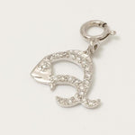 Load image into Gallery viewer, Fish Diamond Charm Pendant, 14k Solid Gold, Natural Diamonds, Animal Jewelry, Dainty Charm Necklace, Ready To Ship