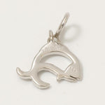 Load image into Gallery viewer, Fish Diamond Charm Pendant, 14k Solid Gold, Natural Diamonds, Animal Jewelry, Dainty Charm Necklace, Ready To Ship