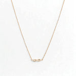 Load image into Gallery viewer, Infinity Charm Diamond Necklace, 14k Solid Gold, Natural Diamonds, Dainty Eternity Necklace, Minimalist Stacking Necklace, Gift For Her