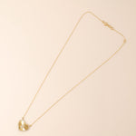 Load image into Gallery viewer, Heart Initial Medallion Diamond Necklace, 14k Solid Gold, Natural Diamonds, Everyday Halo Pendant, Personalised Letter Charm, Ready To Ship