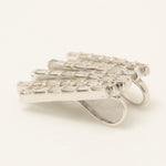 Load image into Gallery viewer, Baguette Bar Natural Diamond Pendant: 14k Solid Gold Geometric Necklace, IGI Certified, Ready To Ship