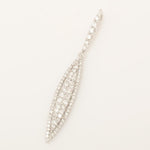 Load image into Gallery viewer, Leaf Natural Diamond Halo Drop Pendant: 14k Solid Gold Minimalist Layering Necklace, IGI Certified, Ready To Ship