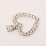 Load image into Gallery viewer, Open Heart Natural Diamond Pendant: 14k Solid Gold Love Layering Chain Necklace, Certified Jewelry