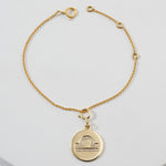 Load image into Gallery viewer, Libra Horoscope Birth Sign Charm, 14k Solid Gold, Natural Diamonds, Zodiac Constellation Everyday Jewelry, Astrology Gift