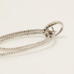 Load image into Gallery viewer, Oval Diamond Pendant, 14k Solid Gold, Natural Diamonds, Layering Loop Necklace, Everyday Necklace, Minimalistic Pendant, Unity Pendant