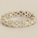 Load image into Gallery viewer, Diamond Eternity Band Ring, 14k Solid Gold, Natural Diamonds, Forever Wedding Ring, Stackable Jewelry, Promise Ring, Gift for Her