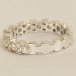 Load image into Gallery viewer, Diamond Eternity Band Ring, 14k Solid Gold, Natural Diamonds, Forever Wedding Ring, Stackable Jewelry, Promise Ring, Gift for Her