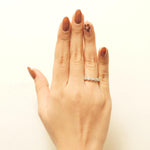 Load image into Gallery viewer, Diamond Eternity Band Ring, 14k Solid Gold, Natural Diamonds, Forever Wedding Ring, Stackable Jewelry, Promise Ring, Gift for Her