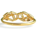 Load image into Gallery viewer, Baguette Natural Diamond Ring: 14k Solid Gold Everyday Jewellery, Certified Jewelry