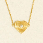 Load image into Gallery viewer, Heart Medallion Diamond Bracelet, 14k Solid Gold, Natural Diamonds, Custom Jewelry, Chain Bracelet, Gift For Her