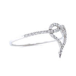 Load image into Gallery viewer, Heart Natural Diamond Proposal Ring: 14k Solid Gold Love Everyday Jewellery, Certified Jewelry