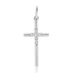Load image into Gallery viewer, Cross Diamond Pendant in 14k Solid Gold, Natural Diamond Cross Necklace with Adjustable Chain, Religious Jewelry, Gift For Her