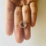 Load image into Gallery viewer, Smiley Natural Diamond Charm Pendant: 14k Solid Gold Emoji Everyday Jewellery, Certified Jewelry