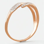 Load image into Gallery viewer, Diamond Cuff Ring, 14K Solid Gold, Promise Ring, Natural Diamonds, , Everyday Jewelry Gift For Her