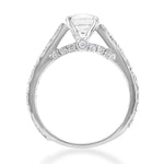 Load image into Gallery viewer, Round Solitaire Diamond Ring, 14K Solid Gold Engagement Ring, Natural Diamonds, Gift For Her