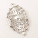 Load image into Gallery viewer, 14k Solid Gold Marquise Natural Diamond Lattice Ring: Wide Halo Cocktail Jewellery, Certified Jewelry