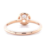 Load image into Gallery viewer, IGI Certified Lab Grown Diamond Engagement Ring: 14K Solid Gold Halo Solitaire Ring