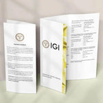 Load image into Gallery viewer, IGI Certified Lab grown Solitaire Diamond Engagement Ring: 14K Solid Gold Wedding Pave Band