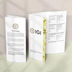 Load image into Gallery viewer, IGI Certified Lab Grown Diamond Engagement Ring: 14K Solid Gold Halo Solitaire Ring