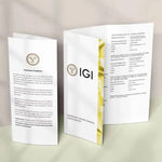 Load image into Gallery viewer, IGI Certified Emerald Cut Lab Grown Diamond Ring: 14k Solid Gold Solitaire Pavé Band Wedding Jewelry