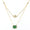 Load image into Gallery viewer, Layered Emerald Diamond Necklace
