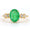 Load image into Gallery viewer, Natural Oval Emerald Diamond Ring
