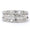Load image into Gallery viewer, Triple Row Diamond Band Ring
