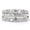 Load image into Gallery viewer, Triple Row Diamond Band Ring
