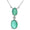 Load image into Gallery viewer, Emerald Diamond Drop Necklace
