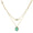 Load image into Gallery viewer, Layered Emerald Diamond Necklace
