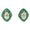 Load image into Gallery viewer, Marquise Diamond Emerald Earrings
