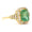 Load image into Gallery viewer, Emerald Cut Natural Emerald Diamond Ring
