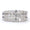 Load image into Gallery viewer, Triple Row Diamond Band Ring

