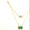 Load image into Gallery viewer, Layered Emerald Diamond Necklace
