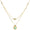 Load image into Gallery viewer, Layered Emerald Diamond Necklace

