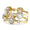 Load image into Gallery viewer, Halo Wide Diamond Band Ring
