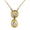 Load image into Gallery viewer, Round Pear Halo Diamond Drop Necklace
