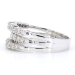 Load image into Gallery viewer, Triple Row Diamond Band Ring
