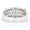 Load image into Gallery viewer, Triple Row Diamond Band Ring
