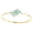 Load image into Gallery viewer, Pear Shape Emerald Dimond Bangle
