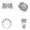 Load image into Gallery viewer, Pear Halo Loop Diamond Band Ring
