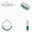 Load image into Gallery viewer, Oval Emerald Diamond Eternity Band Ring
