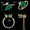 Load image into Gallery viewer, Emerald Diamond Bypass Ring

