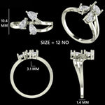 Load image into Gallery viewer, Three Stone Pear Diamond Ring
