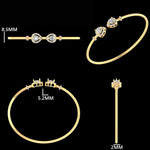 Load image into Gallery viewer, Cuff Heart Bracelet
