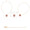 Load image into Gallery viewer, Oval Diamond Necklace with halo set ruby
