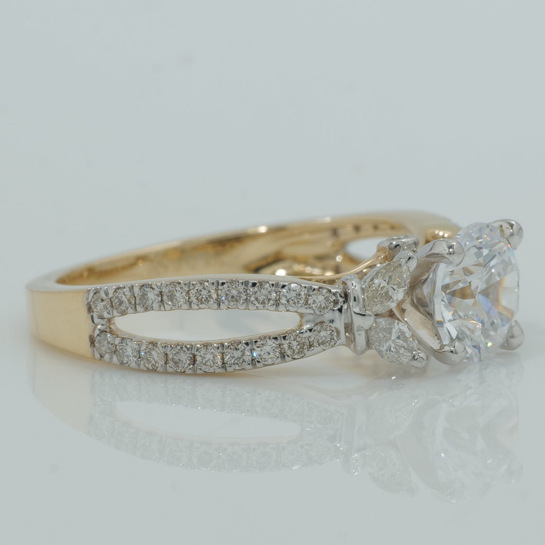 Solitaire Diamond Engagement Ring